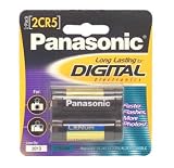 Panasonic 6-Volt Photo Lithium Cylinder Battery (2CR5MPA1B) (2CR-5MPA1B)