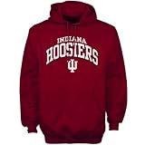 Indiana Hoosiers Crimson Arched Hoody Sweatshirt