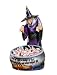 Jim Shore Halloween Witch With Cauldron Candy Dish