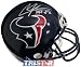 Andre Johnson Autographed/Hand Signed Houston Texans Replica Mini Helmet