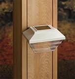 4x4 White Post and Stair Light 2 PACK [CAPITOL CITY LUMBER]