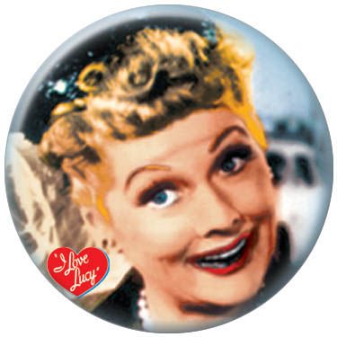 I Love Lucy Side Smile Button 81028 [Toy]
