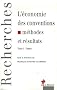 L'�conomie des conventions, m�thodes et r�sultats : Tome 1, D�bats