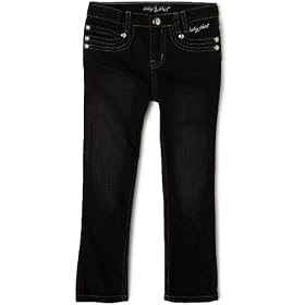 Baby Phat Girls 2-6x Twill Pant With Stones
