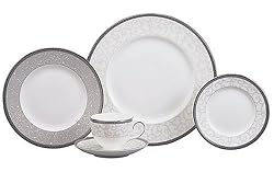 Wedgwood Celestial Platinum 5-Piece Dinnerware Place Setting, Service for 1