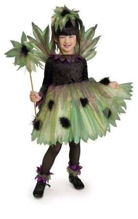 Toddler 2-4 for 1-2 Yrs - Spooky Sprite Costume (green brighter than appears) (shoes, tights not included)
