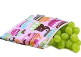 Itzy Ritzy - Snack Happened Reusable Snack Bag - Cupcake Couture