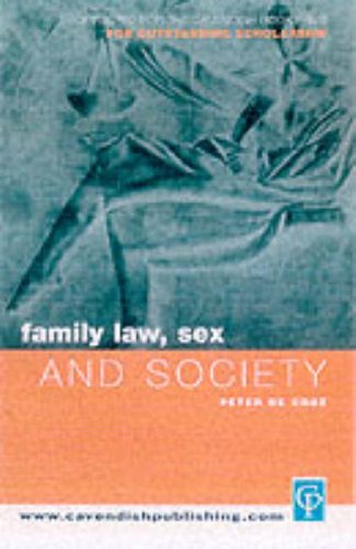 Family Law, Sex and Society: A Comparative Study of Family Law in the Millennium