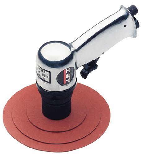 Jet JSG-0402 3-Inch, 4-1/2-Inch, and 5-Inch Pnuematic Sander with 3-Layered-Changeable Pads
