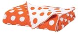 Elegant Baby Dot Blanket- Orange