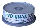 Radius 8x 4.7 GB DataLifePlus White Inkjet Printable DVD+RW Spindle - 25 Disc Pack