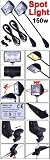 Pop Up Trade Show Display 150W Halogen Spot Lights