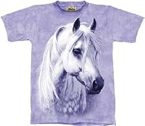 Moon Shadow T-shirt Short Sleeved 100% Cotton KIDS and TEENS and ADULTS Shirt for Horse Lovers (Kids X-Large)