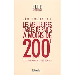 Les Meilleures Tables de Paris � moins de 200 Francs