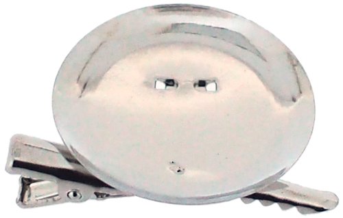 Trimweaver 24-Piece 35mm Pad Brooch with Dual Clip, 1-3/8-Inch