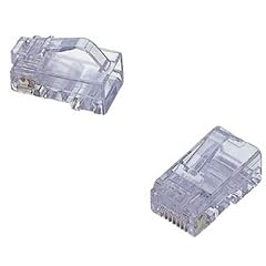 ELECOM LD-RJ45TAY10 CAT5E対応アーチバー RJ45コネクタ(ヨリ
