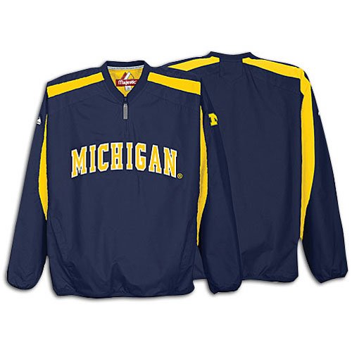 Michigan Majestic Men's NCAA College Gamer Jacket