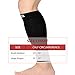 GXQ Calf Compression Sleeve - Best for Man and Womens With Guard Leg Compression Socks Design, Calf Guard for Running, Basketball, Cycling, Biking, Maternity and Travel (Black 1 Pair)