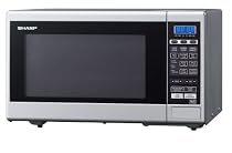 Sharp R269SLM (Silver) 800W 22L Mid Size, Touch Control Solo Microwave Oven