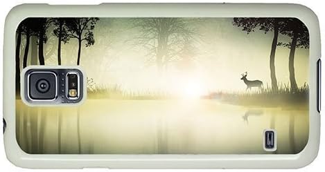 Hipster Samsung Galaxy S5 Case design cases Mystic forest PC White for Samsung S5