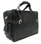 Piel Leather Half-moon Computer Portfolio - Leather - Black - Black