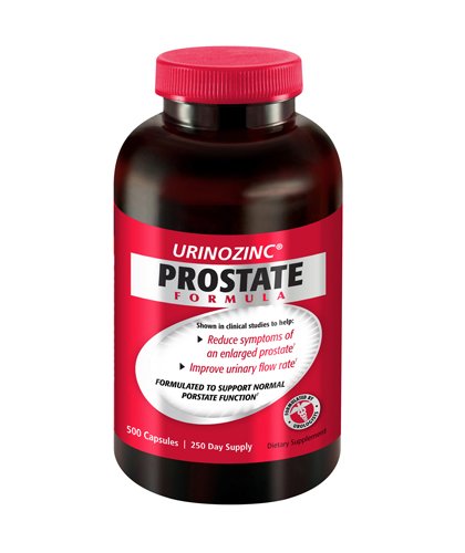 Urinozinc Prostate Formula Supplement Capsules - 500