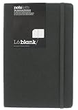 Letts Noteletts L6NBBK Universelles Notizbuch (unliniert, Format L6)