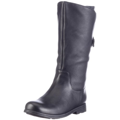 Camper 1912 Mädchen Stiefel 90117-001, Glattleder EU 28 schwarz (Napa Negro/Mil Negro)