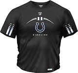 Indianapolis Colts Reebok Sideline Gun Show Performance Speedwick Black T-Shirt - L
