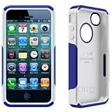Otterbox Commuter Series Case for Apple iPhone 4 & 4S , Zircon Blue & White (Wireless Phone Accessory)