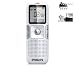 PHILIPS LFH0612 Digital Voice Recorder + 4 x LR03 Alcaline Xtreme Power AAA Batteries + 2 Free