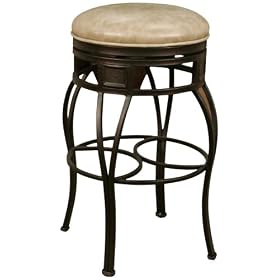 American Heritage Capri Wheat 30 Backless Bar Stool by Universal Lighting and Decor