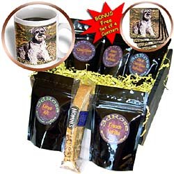 Dogs Schnauzer Coffee Baskets Basket:Dogs Schnauzer - Schnauzer - Coffee Gift Baskets - Coffee Gift Basket