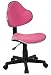 Task Office Chair with Pink Fabric - BT-699-PINK-GG