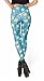 Amour-Celeb Inspired Adventure Time BMO Digital Print Leggings Pants Tights O/S (One Regular Size, MD1003)