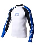  : Body Glove 540 Mens Long Arm Lycra Shirts Rash Guard (Royal/Black/White, 3X-Large)