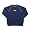 Antigua Illinois Inspired Fleece Long Sleeve Crewneck Pullover (Small, Navy/Grey Heather)