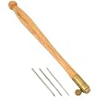 Tambour Holder & 3 Needles Lace Making Chain Stitching