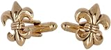 Gold Fleur Di Lis Cufflinks