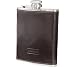 Mulholland Brothers All Leather 6 OZ Captive Top Flask