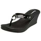 Skechers Cali Womens Kitty Wedge Thong