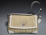 Coach Hamptons Signature Flap Womens Handbag - 100% Authentic