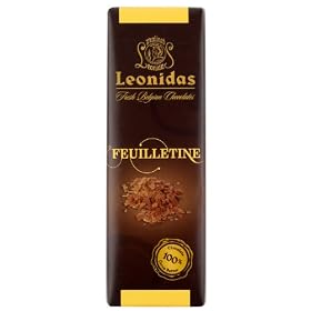 Leonidas Belgian Chocolates: Milk Feuilletine Chocolate Bars (One Dozen)