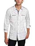 Marc Ecko Cut & Sew Mens Long Sleeve 1 Pack Plaid Shirt 41GTnyryTBL. SL160 Marc Ecko Cut & Sew Mens Long Sleeve 1 Pack Plaid Shirt