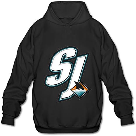 San Jose Sharks Nhl Design Mens Hooded Sweatshirt Black