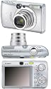 Canon Digital Ixus 970 silber + 2.Akku + Tasche + 8GB + MS + DS |deutsch