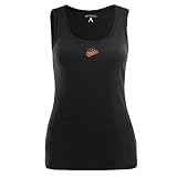 Baltimore Orioles Women's Fan Tank Black Ribbed Tank Top