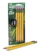 My First Ticonderoga Primary Size #2 Beginner Pencils, Pre-Sharpened, 4 Pencils with Bonus Sharpener, Yellow (33309)