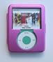 New Aluminum Hard Case (Pink) for Apple iPod Nano 3rd Generation (Nano Video) + Lanyard