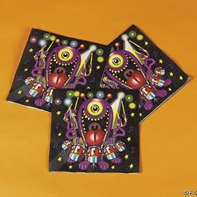 Monster Bash Luncheon Napkins 13 (16 pc) by Designed 2B Sweet